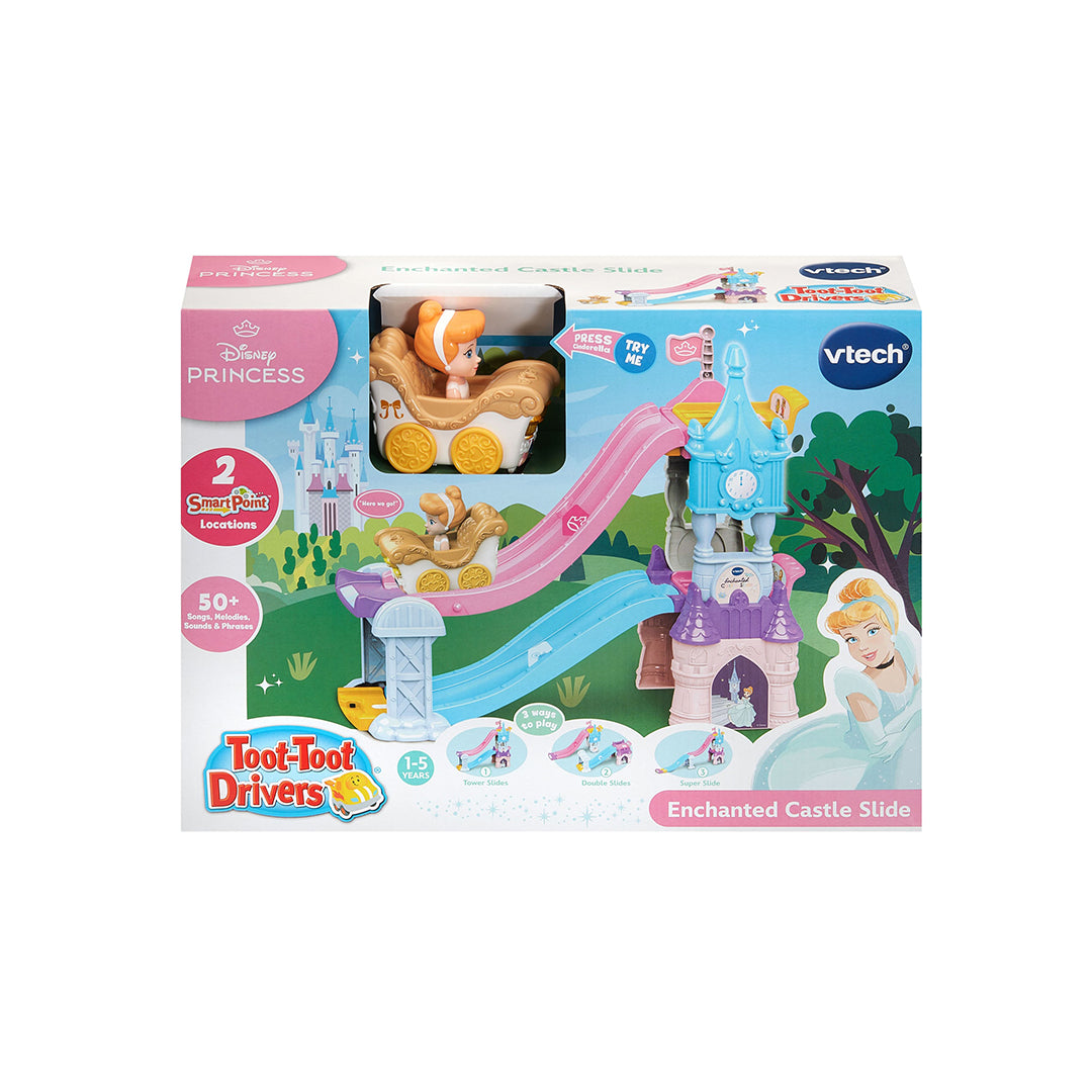 VTech Toot-Toot Drivers Enchanted Castle Slide - Toddler Playset - Toyspry