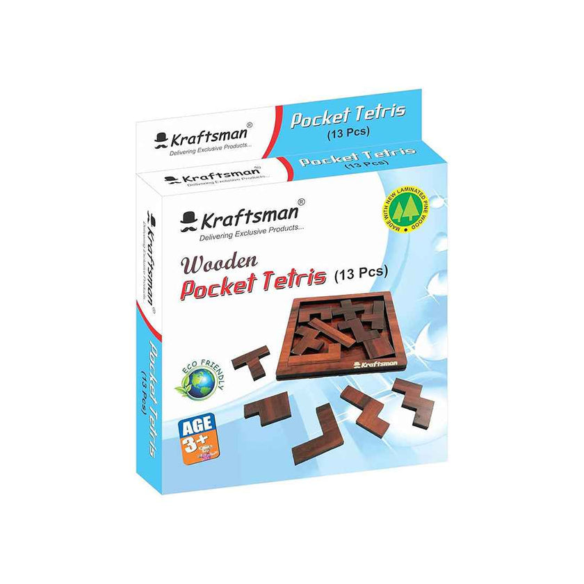 Kraftsman Wooden Puzzle | Braintastic Portable Brain Teaser