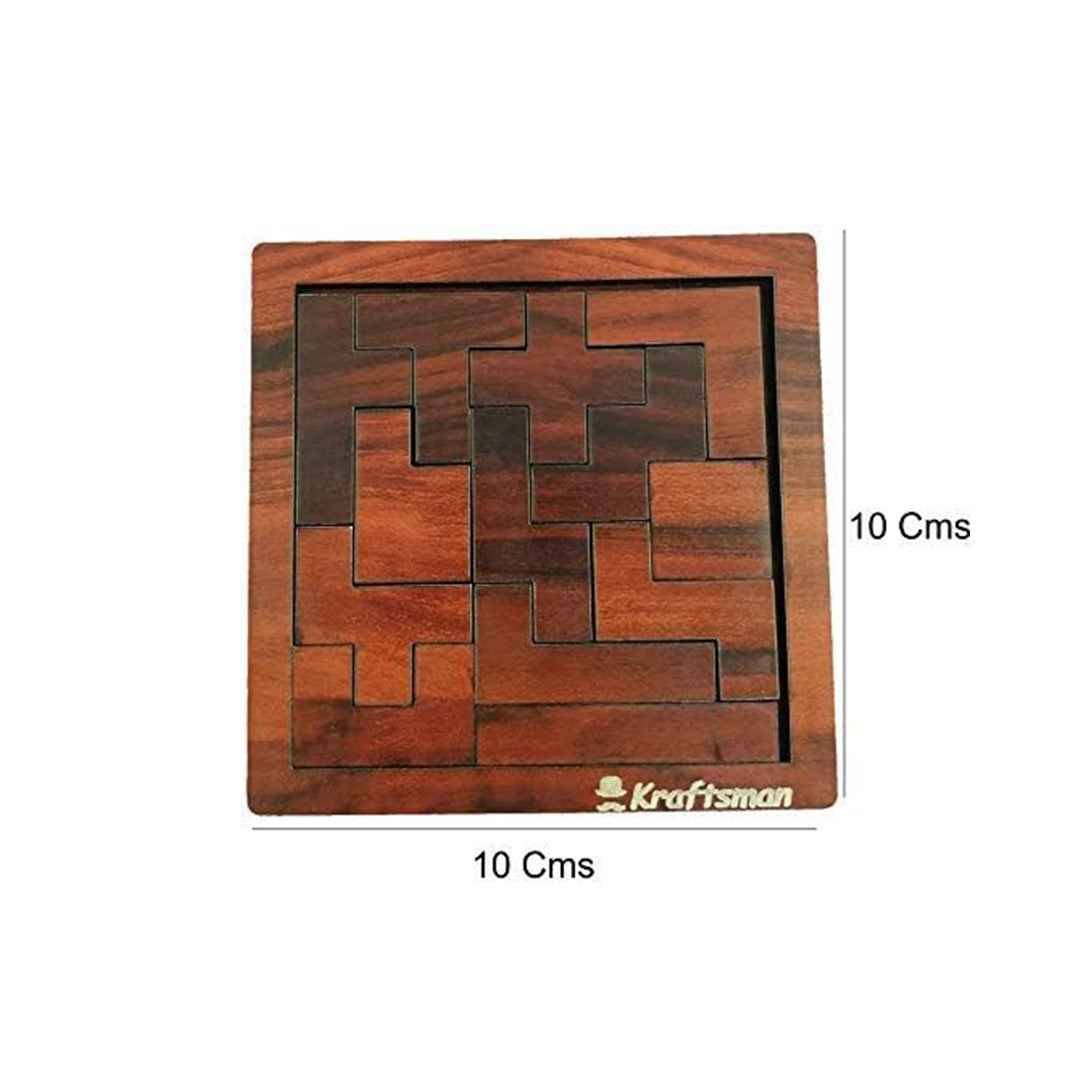 Kraftsman Braintastic Portable - Wooden Brain Teaser - Toyspry