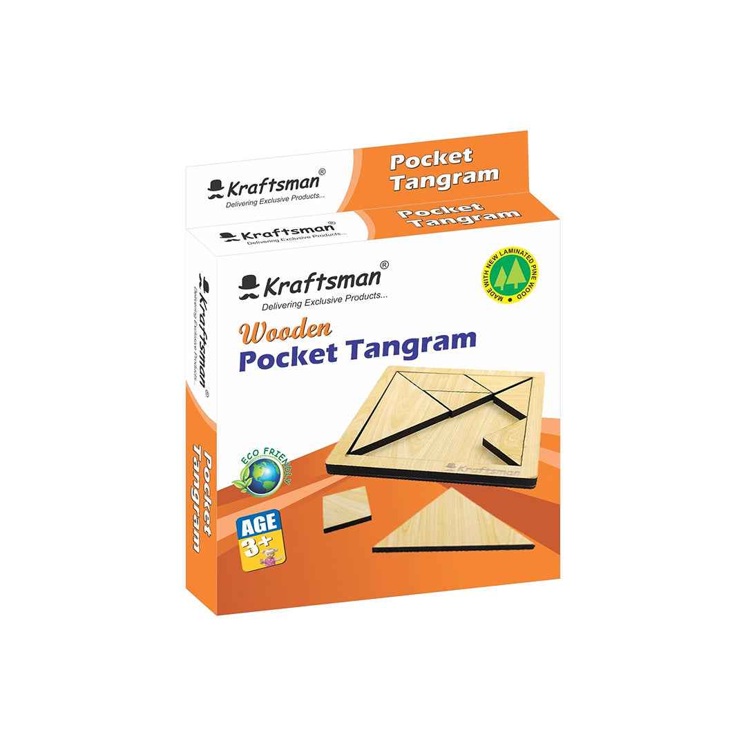 Kraftsman Pocket Puzzle Mini Tangram