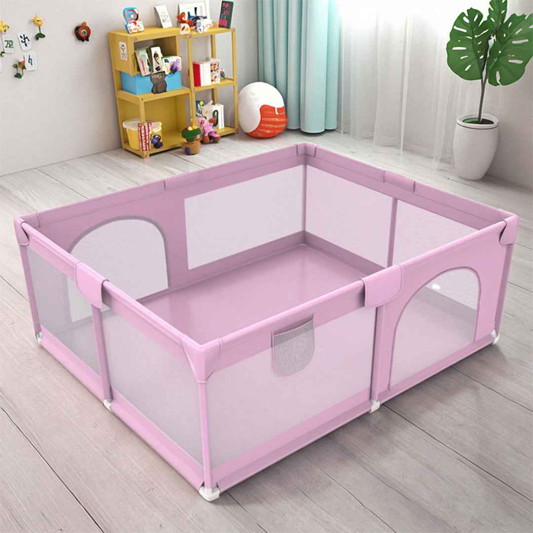 Large Playpen Safety Activity Center for Babies & Toddlers - Toyspry