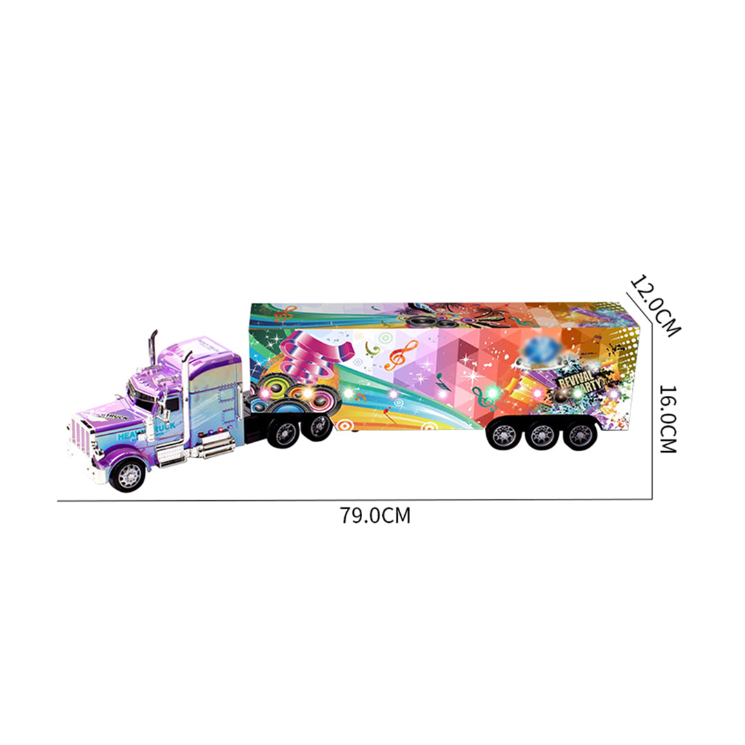 Large Wireless Speaker Container RC Truck