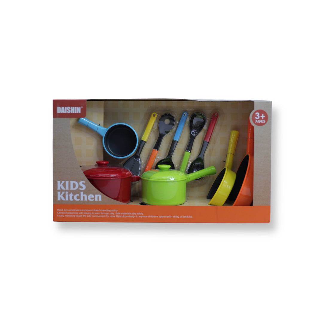 Learning Resources 10pc Play Dishes Set | Durable Kids Kitchen Accessories | UAE - Toyspry