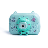 Light Up Cute Bubble Machine - Automatic Bubble Blower Bath Toy for Kids