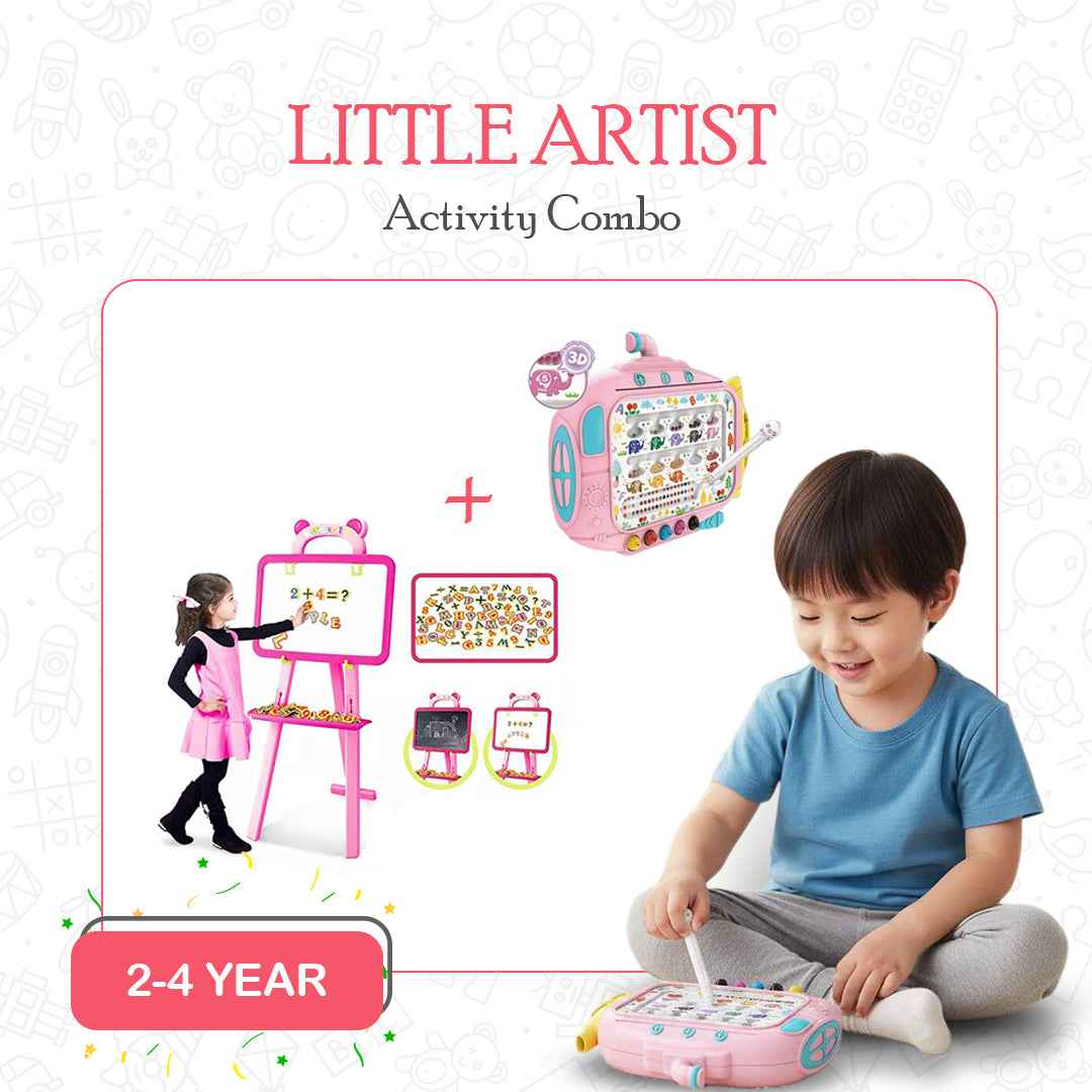 Little Artist Activity Set - Kids Creative Toy (2-4 Years) - Toyspry