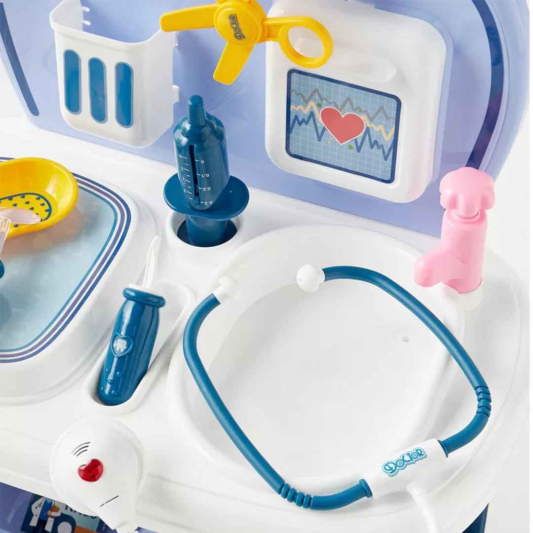 Little Doctor Pretend Playset with Light & Music - Toyspry