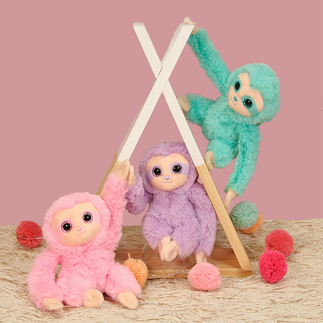 Little Sloth Plush Toy - 16cm Soft Stuffed Animal for Kids