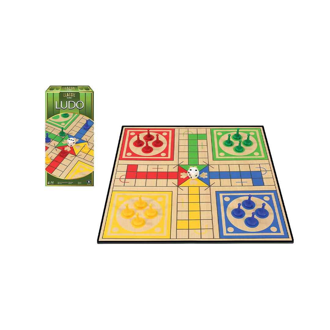 Ambassador Merchant Classic Ludo Board Game | Fun Family Game - Toyspry