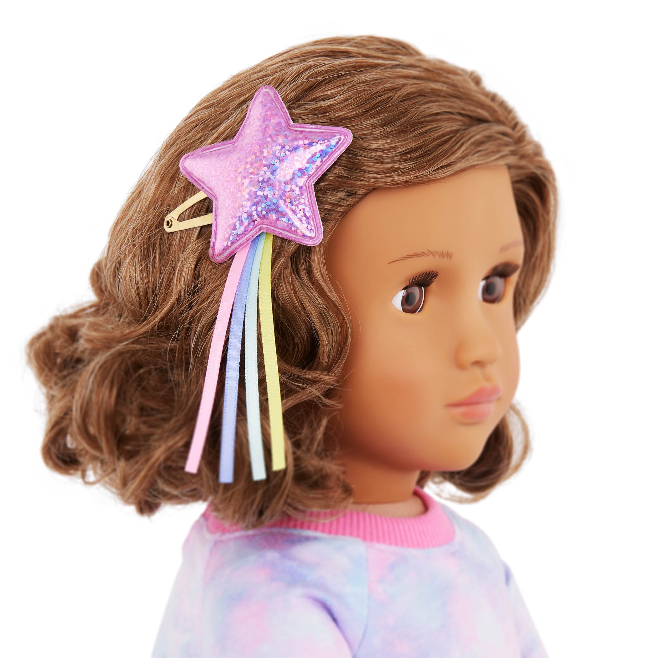 Our Generation Luna - 18-inch Slumber Party Doll with Book - Toyspry