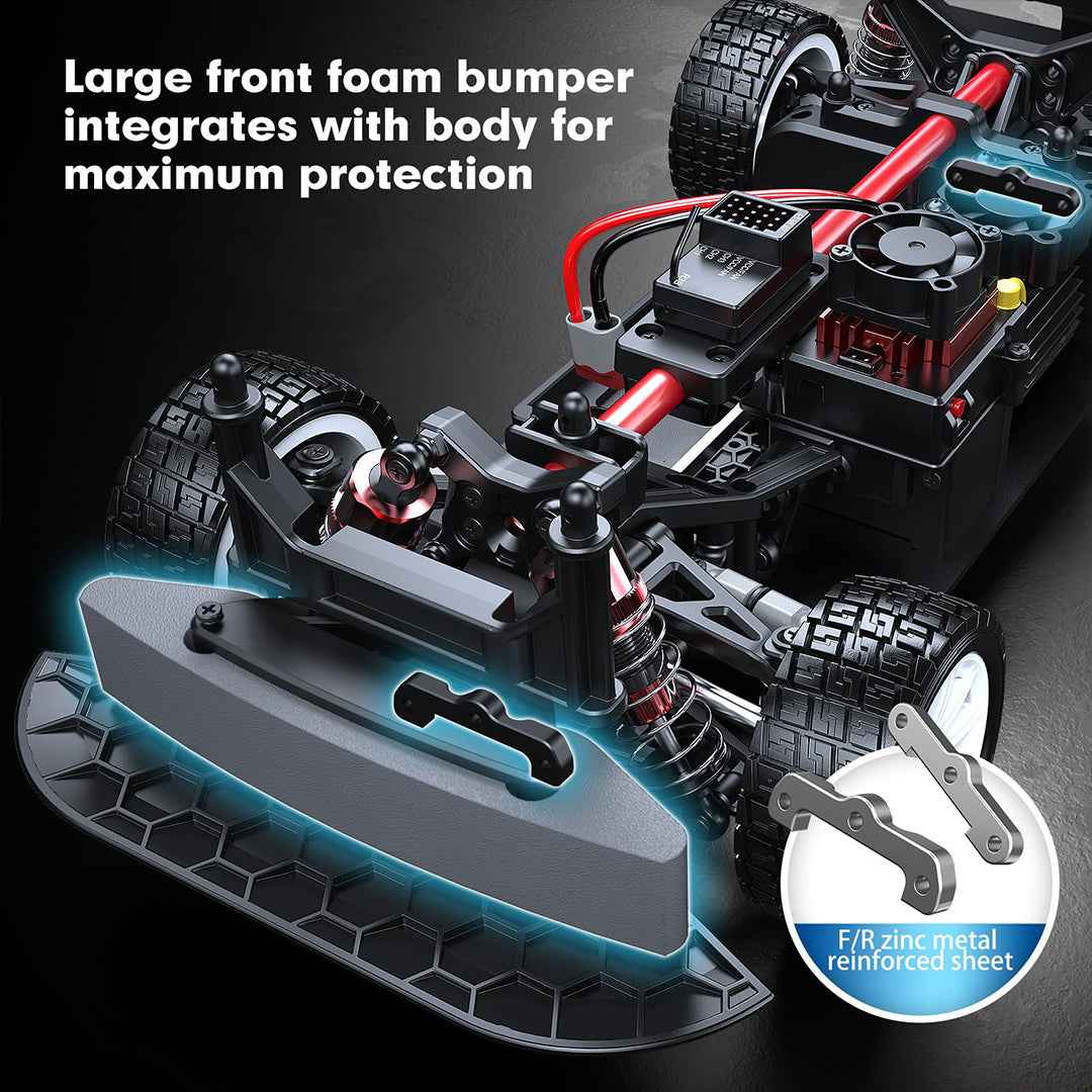 MJX Hyper Go 1/16 - Brushless RC Monster Truck (Black)