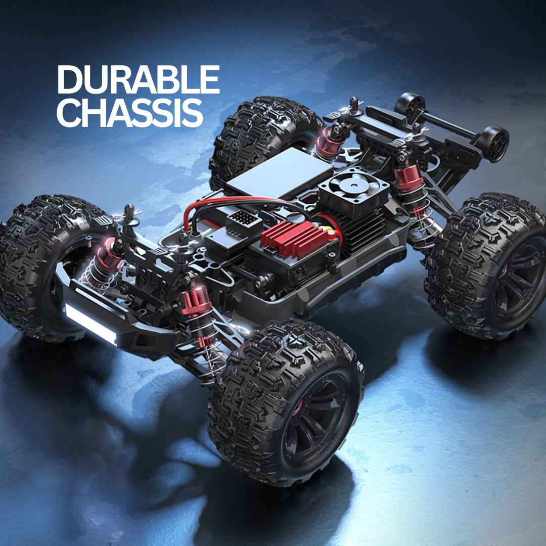 MJX Hyper Go 1/14 - Brushless RC Drift & Off-Road Truck (White) - Toyspry