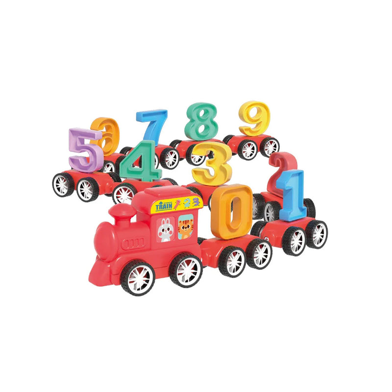 21-Piece Magnetic Number Train STEM Learning Toy