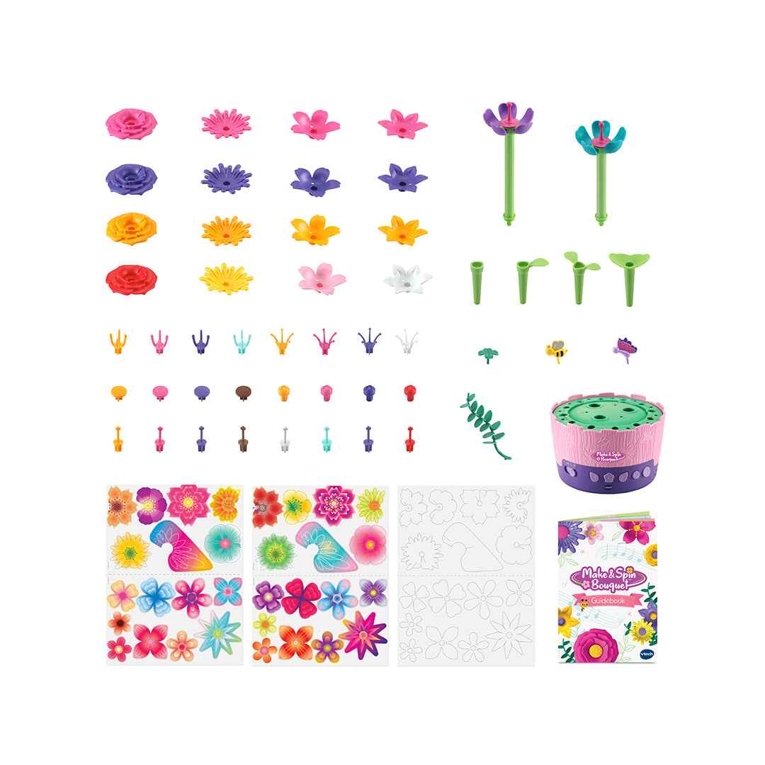VTech Make & Spin Bouquet - Kids Interactive Craft Set