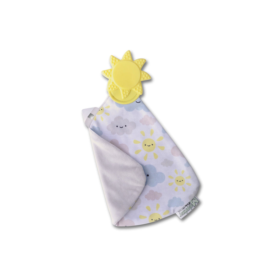 Malarkey Kids Munch-it Blanket - Sensory Teether Toy (You Are My Sunshine) - Toyspry