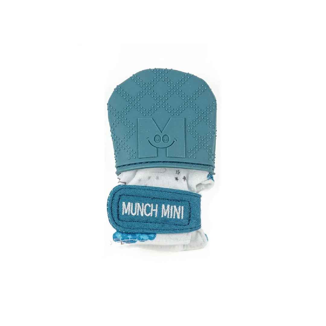 Malarkey Kids Munch Mitt Mini - Baby Teething Mitten (Clouds) - Toyspry
