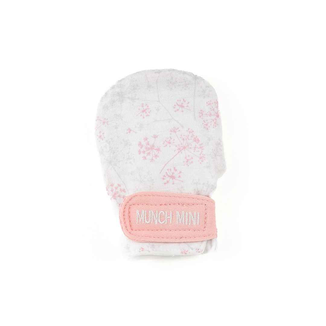 Malarkey Kids Munch Mitt Mini - Baby Teething Mitten (Floral Wishes) - Toyspry