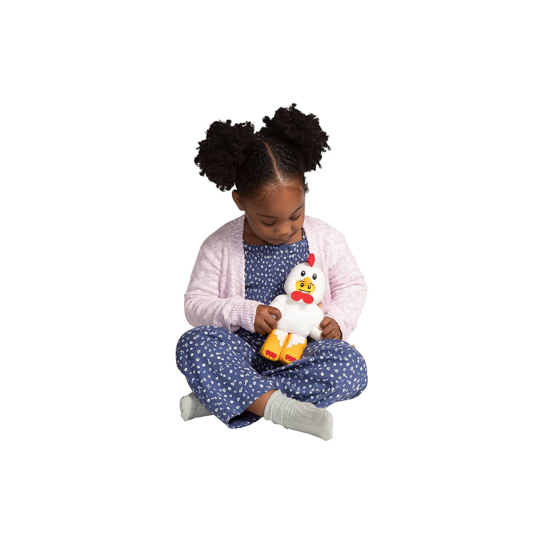 Manhattan Toy LEGO Chicken Suit Guy - Plush Minifigure - Toyspry