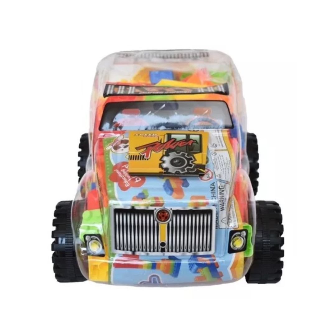 Mega Blocks Truck Construction Toy Set - 90 Piece Building Blocks for Kids