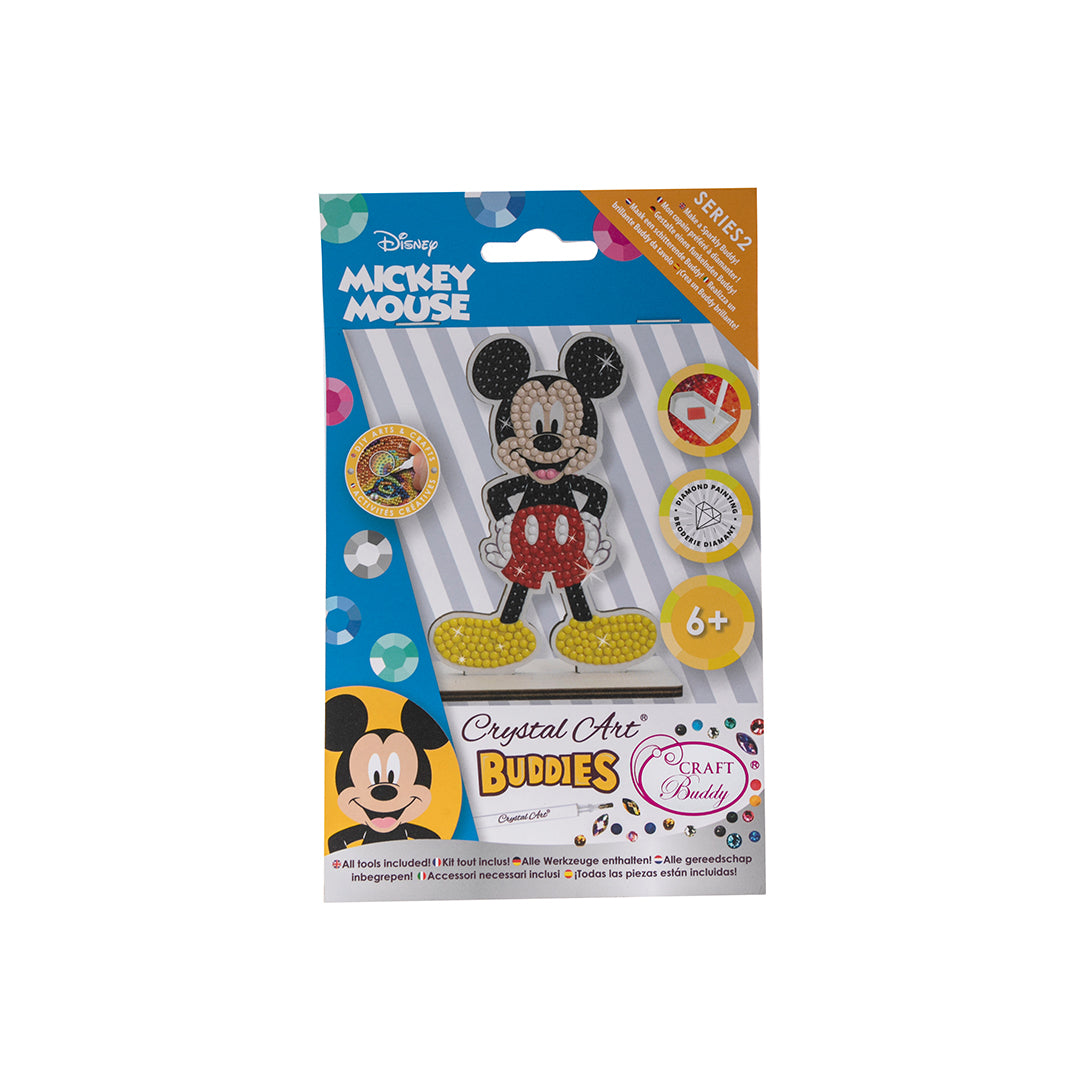 Mickey Mouse Crystal Art Buddy - Disney Diamond Painting Craft Kit