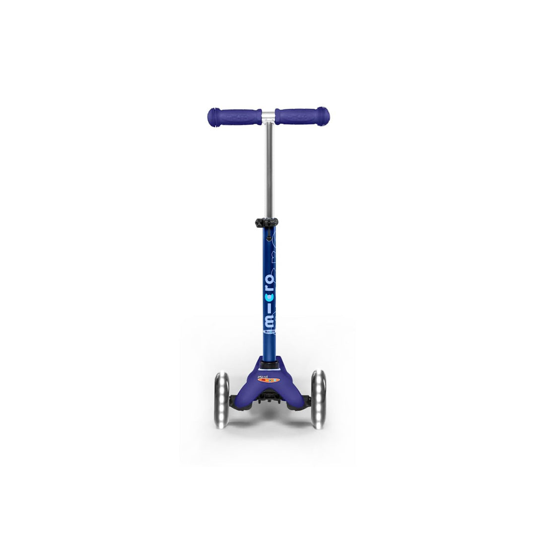 Micro Mini Deluxe LED - 3-Wheel Kids Kick Scooter (Blue) - Toyspry