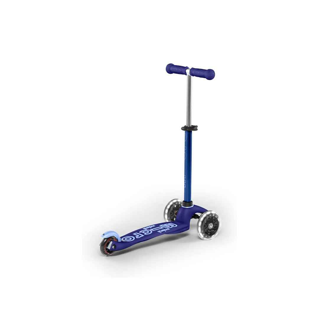 Micro Mini Deluxe LED - 3-Wheel Kids Kick Scooter (Blue)