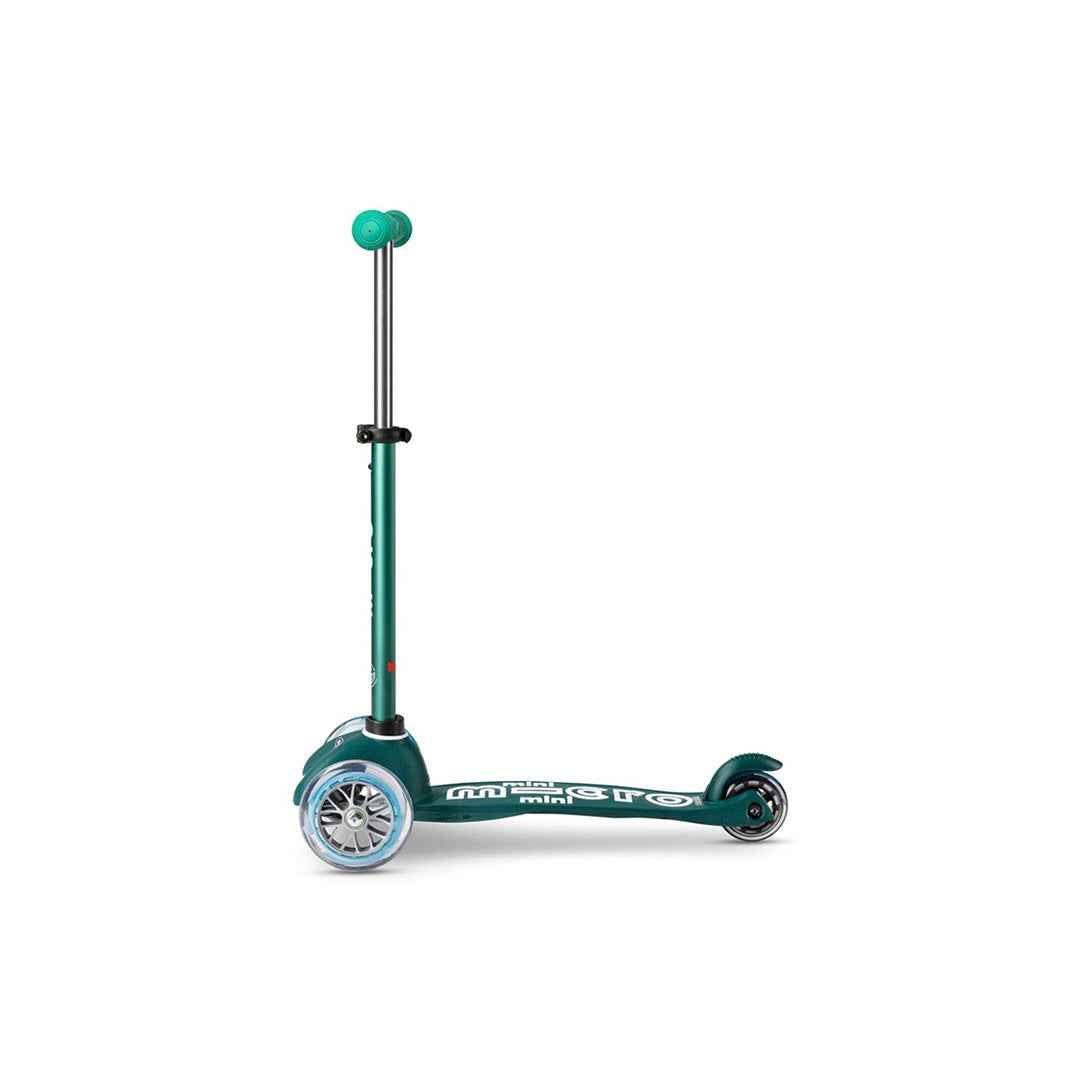 Micro Mini Deluxe Eco - 3-Wheel Kids Kick Scooter (Green) - Toyspry