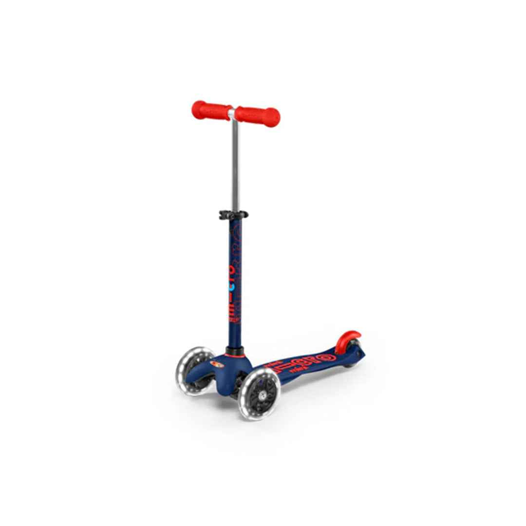 Micro Mini Deluxe - 3-Wheel Kids Kick Scooter (Navy Blue) - Toyspry