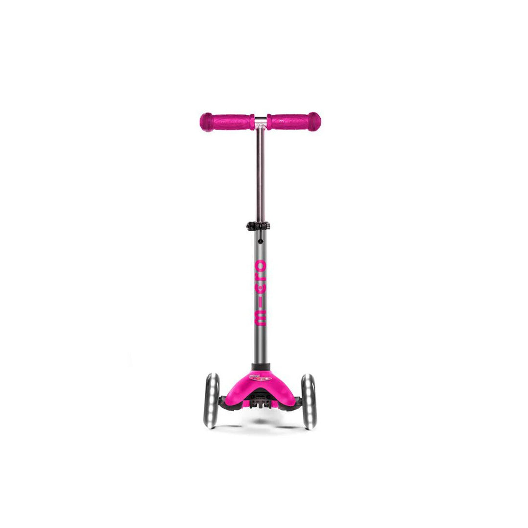 Micro Mini Plus LED - 3-Wheel Toddler Kick Scooter (Pink)