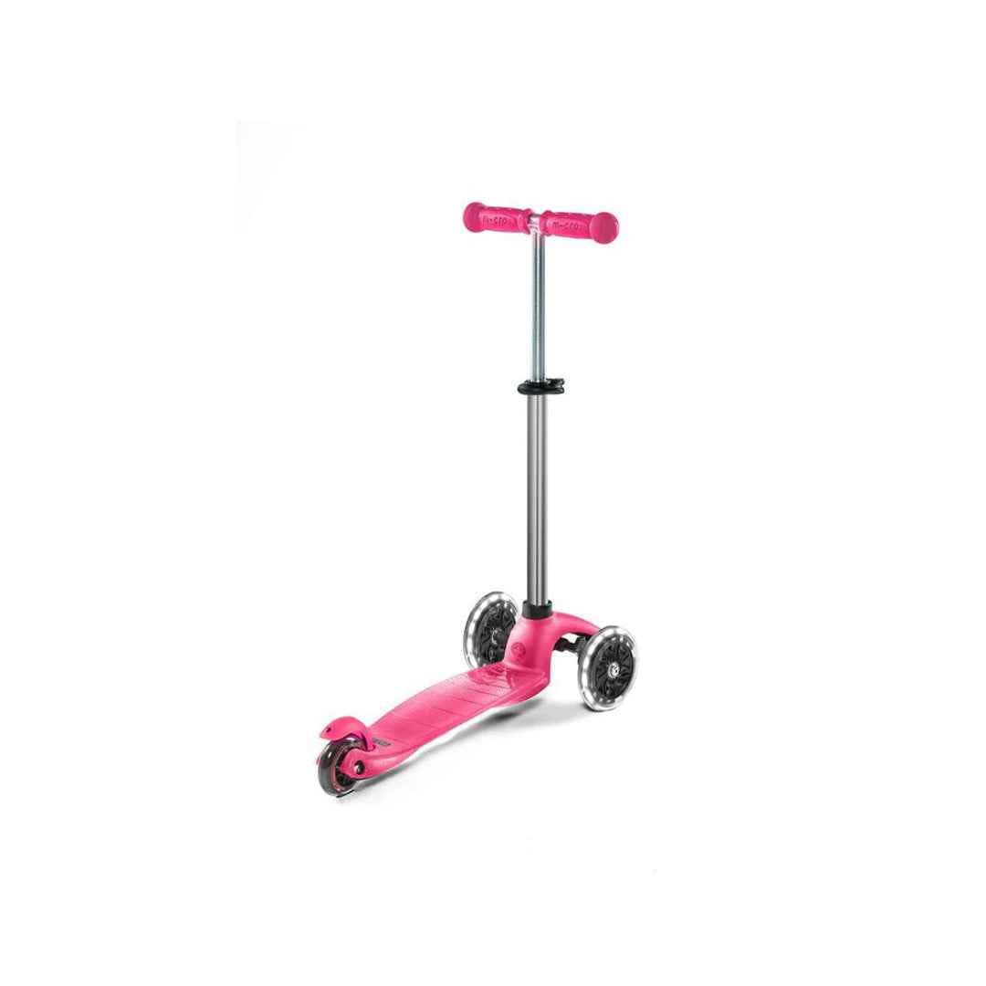 Micro Mini Plus LED - 3-Wheel Toddler Kick Scooter (Pink)