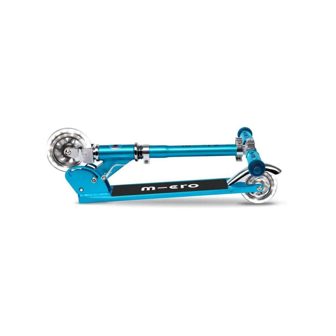 Micro Sprite Foldable - 2-Wheel Kids Kick Scooter (Blue)