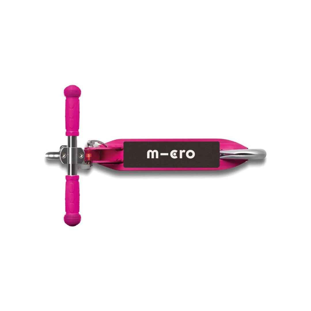 Micro Sprite Foldable LED - 2-Wheel Kids Kick Scooter (Pink) - Toyspry