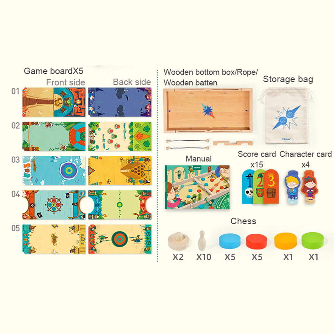 Non-toxic early development interactive wooden activity board for advanced educational toys UAE.
