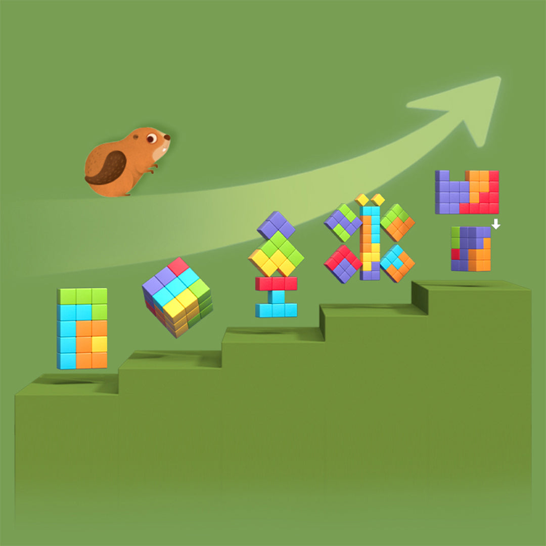 Non-toxic early development spatial logic slider puzzles for advanced educational toys UAE.
