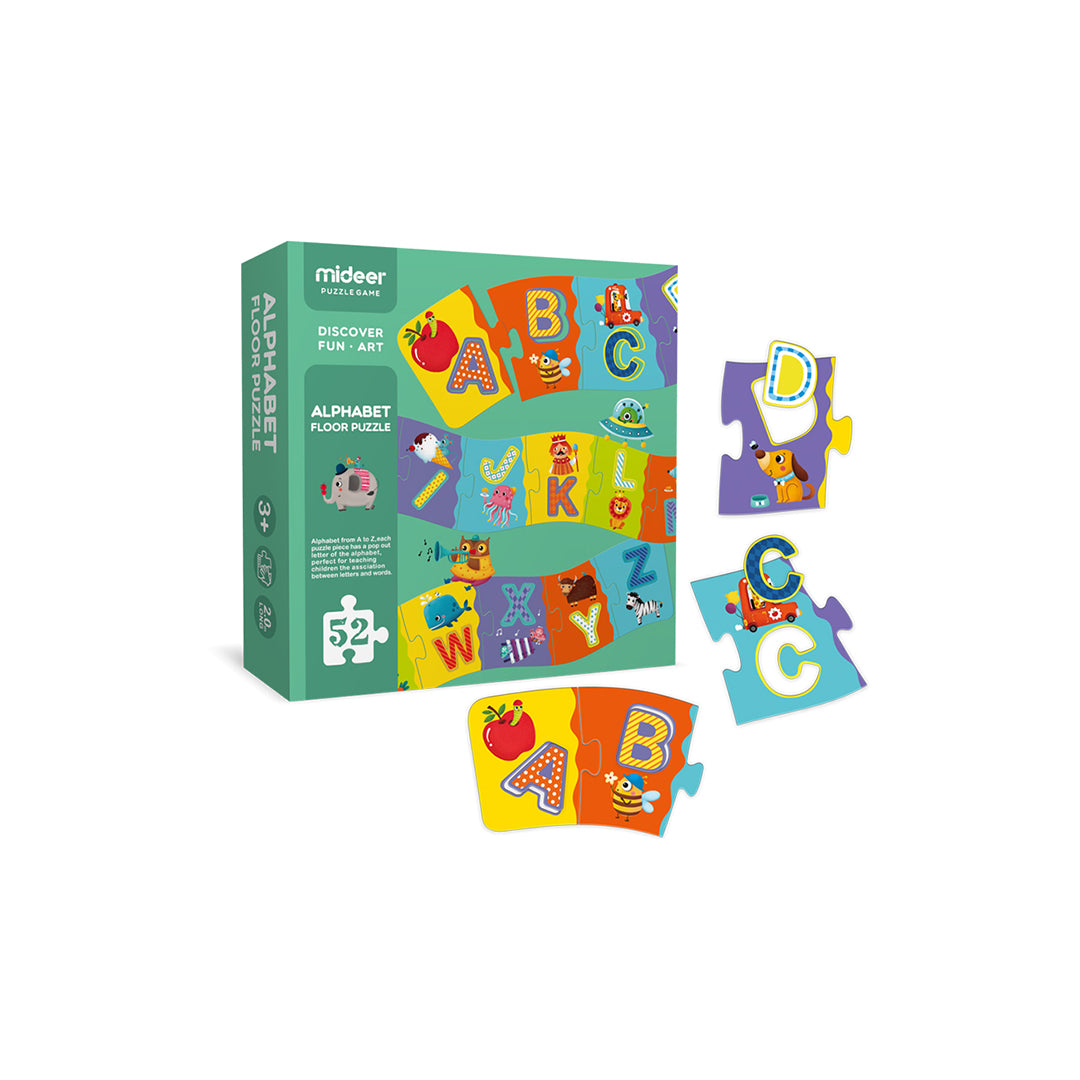 Mideer Alphabet Floor Puzzle 2-meter giant giant matching puzzle for kids toys UAE.
