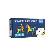 Mideer Colourful Block Buddies Game | Building Blocks UAE – Toyspry