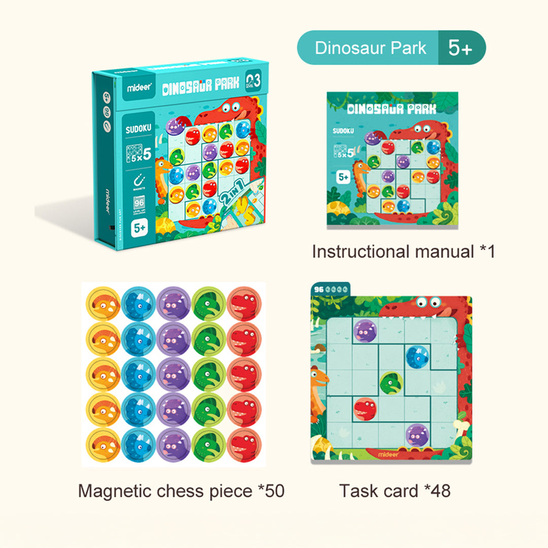 Mideer Dinosaur Park Sudoku Game