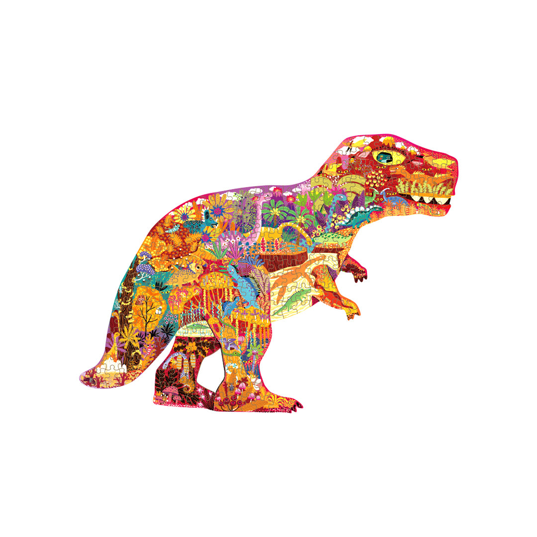 Mideer Dinosaur World Shaped Puzzle