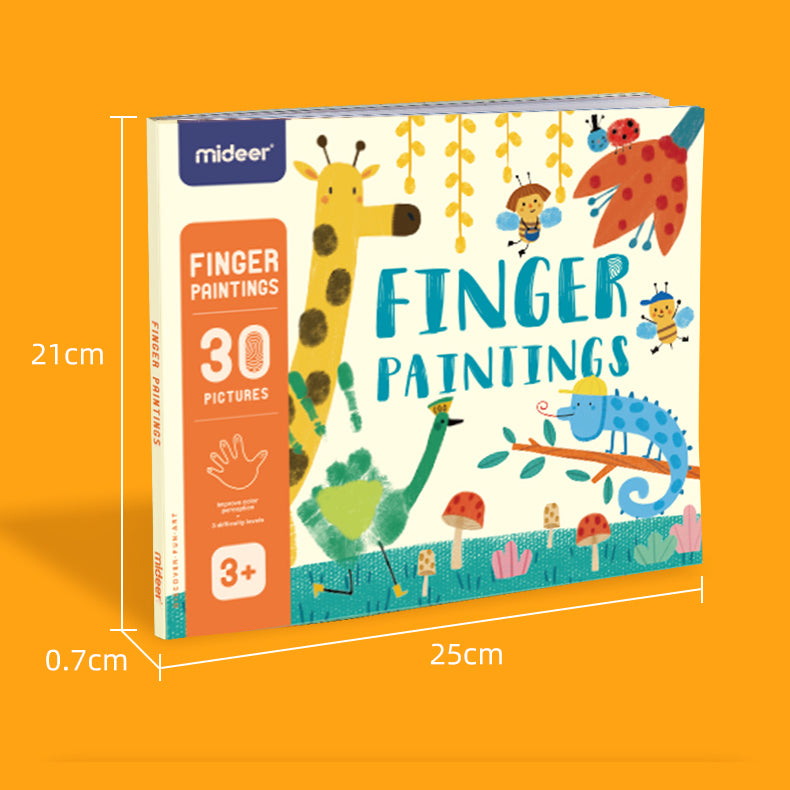 Non-toxic eco-friendly thick paper painting activity book for educational toys UAE.

