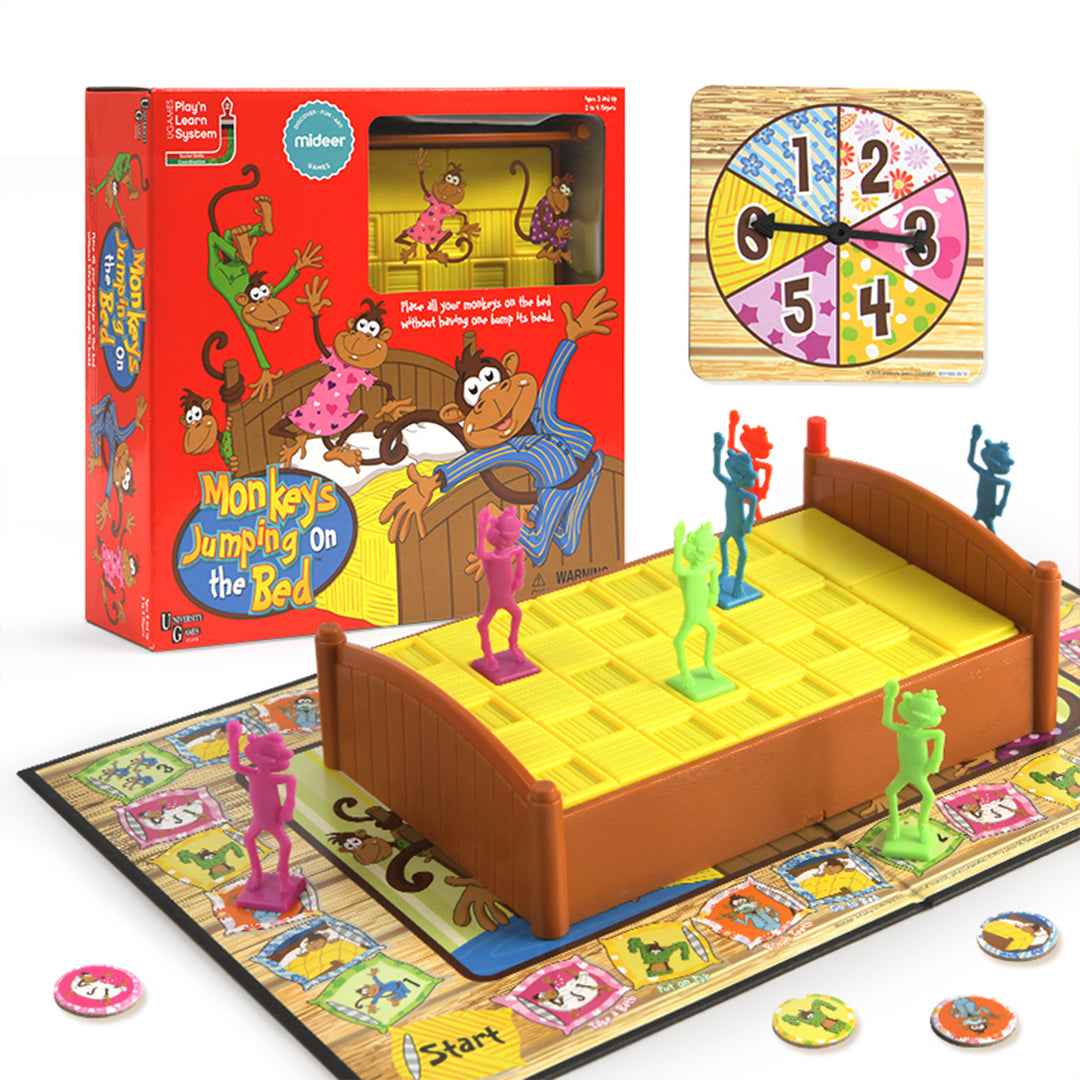 Mideer Five Little Monkeys Jumping on the Bed Board Game