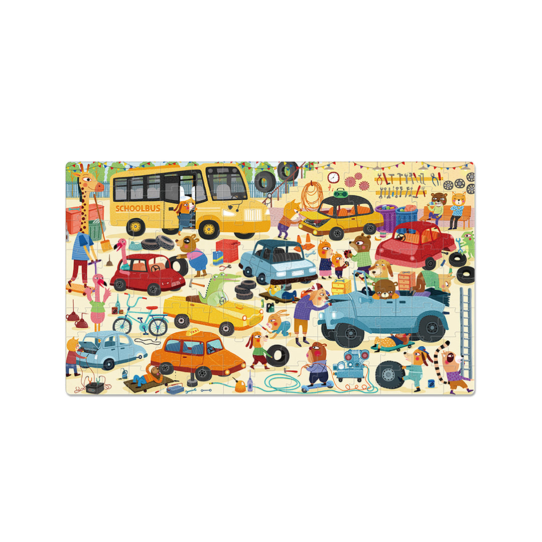 Mideer Garage Floor Puzzle in Gift Box
