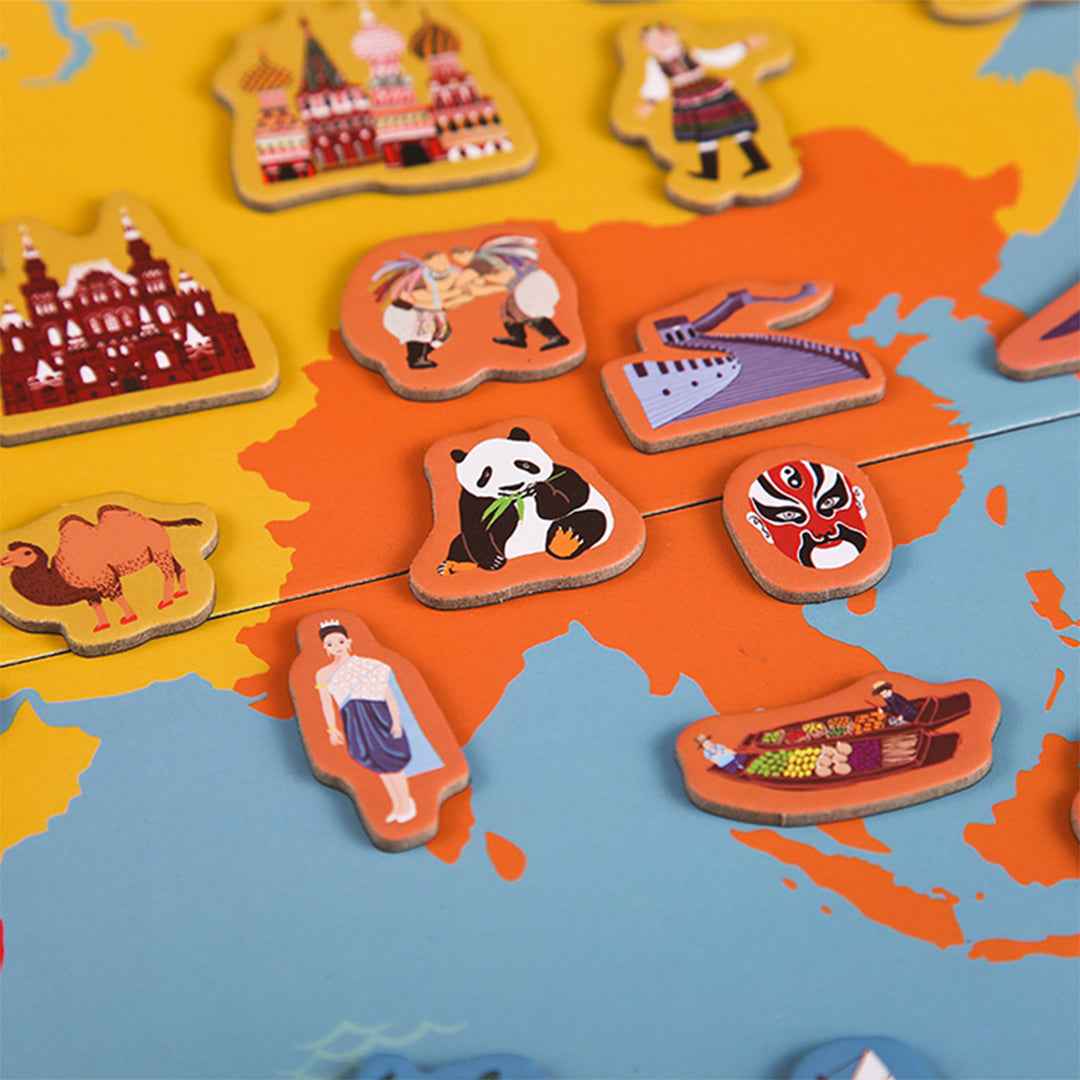 Mideer Hello World Magnetic Puzzle