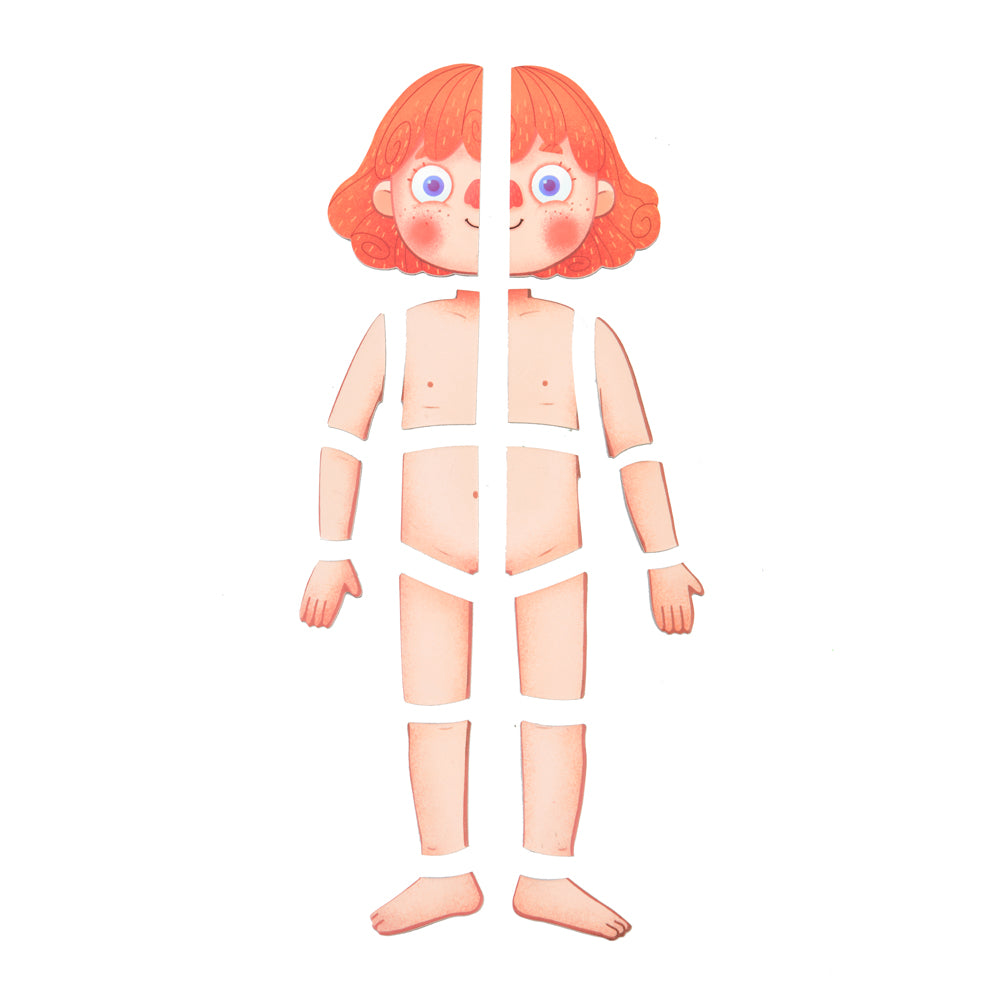 Mideer Human Body Magnetic Anatomy Puzzle 90pcs