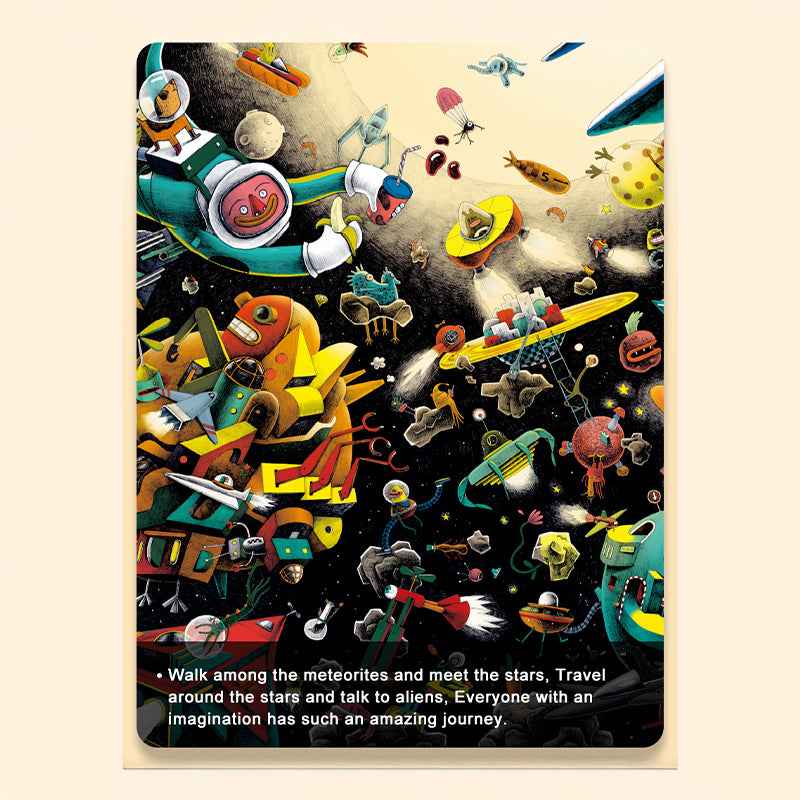 Mideer Interstellar Travel Jigsaw Puzzle - 1000 pcs (Copy)