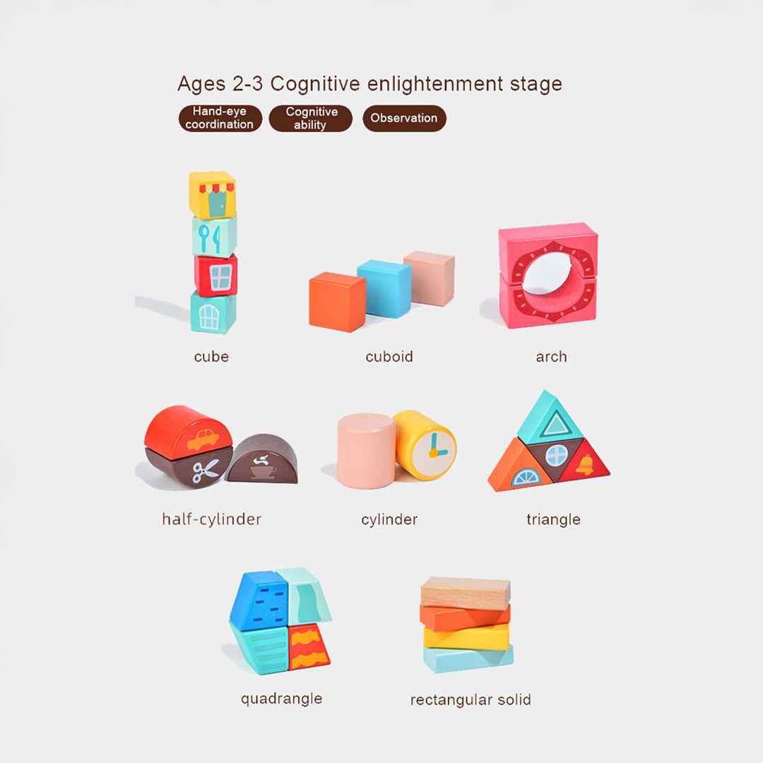 Mideer Little City Builder Blocks (100 Pcs)