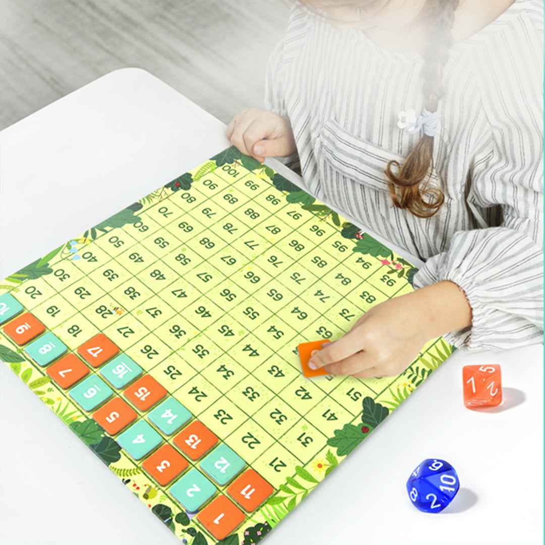 Mideer Magnetic Hundred Board Game