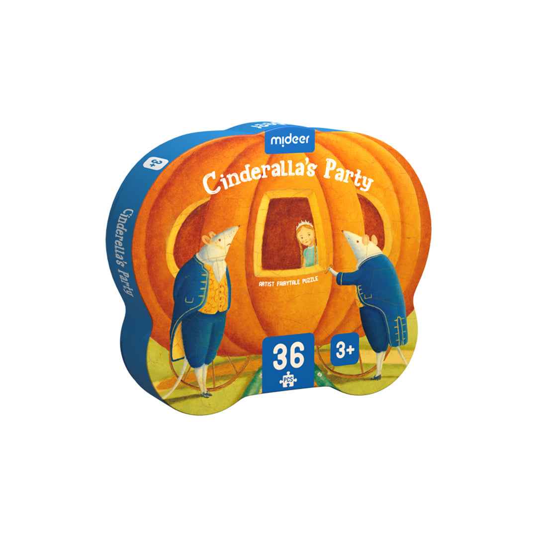 Mideer Mini Fairy Tale Puzzle Cinderella's Party - 36 pcs