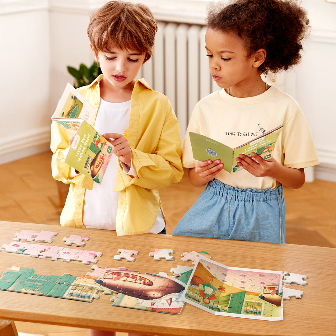 Mideer Mini Fairy Tale Puzzle Little Red Riding Hood - 36 pcs