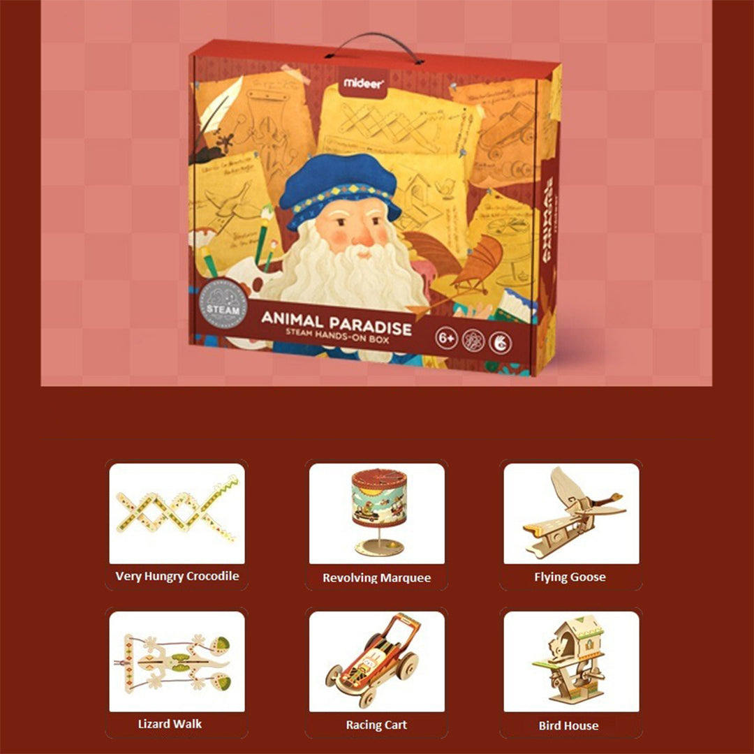 Mideer STEM Box - Animal Paradise DIY Kit