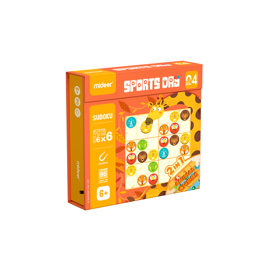 Montessori-inspired sports theme grid sorting tokens and puzzle cards for active screen-free play.
