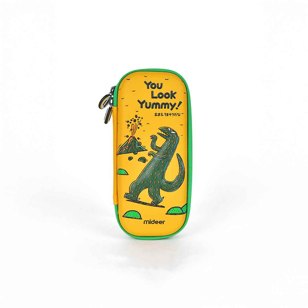 Mideer T-Rex dinosaur waterproof pencil case for kids toys UAE.
